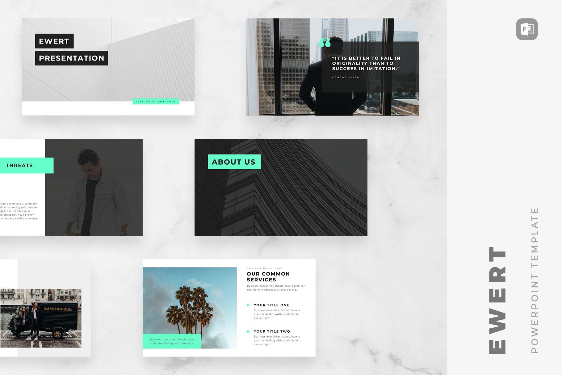 Minimalist PowerPoint Template