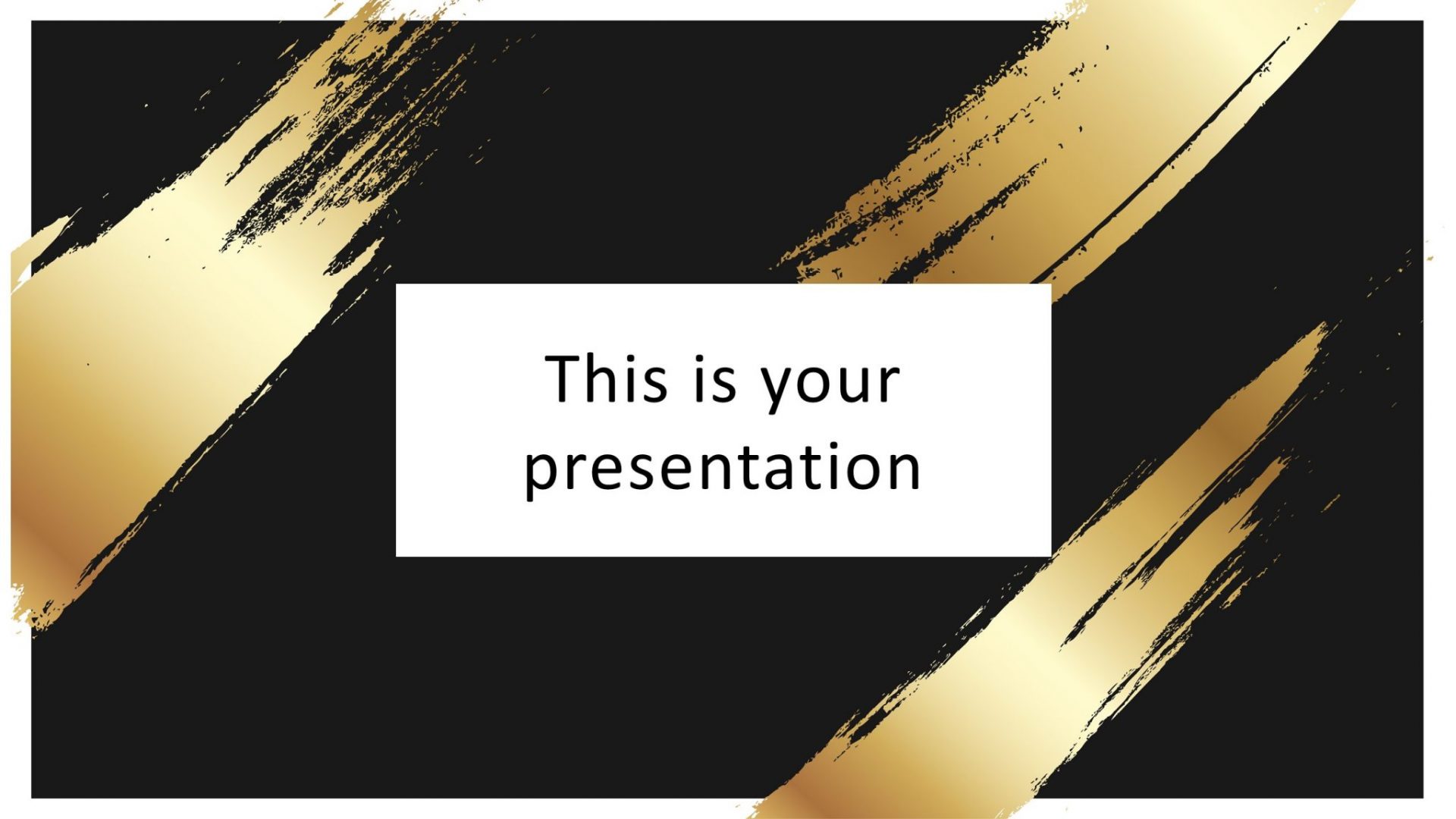 Free Elegant PowerPoint Template