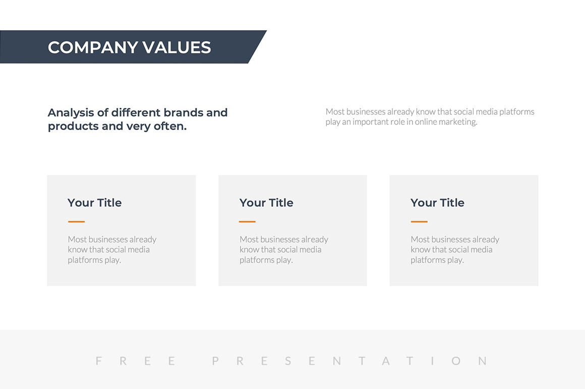 Free Business Presentation