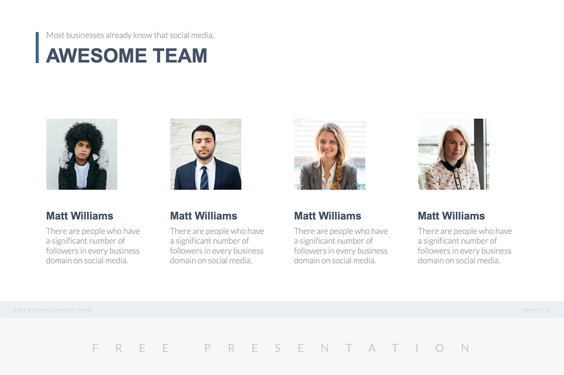 Free Business Presentation