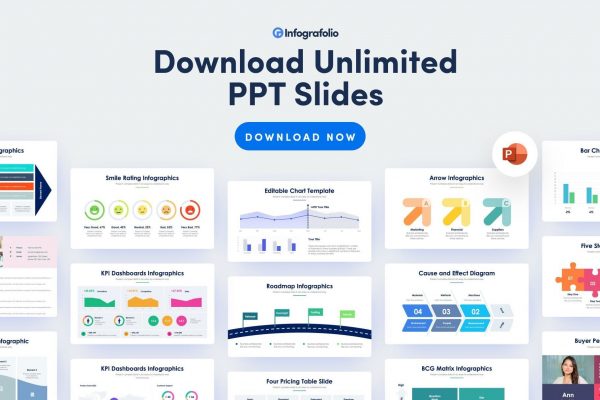 Infografolio Infografolio | Presentation templates | Google Slides | Apple Keynote | Microsoft Powerpoint | Infographics | Charts | Diagrams